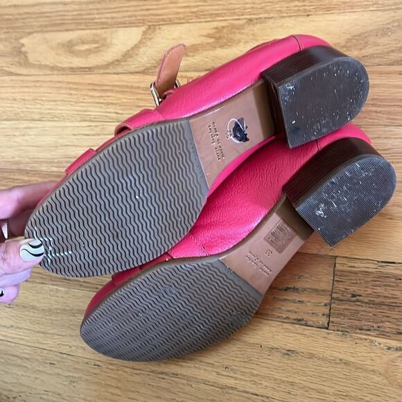 Chie Mihara Salou zine fisherman block heel sandal pump mosto pink size 39 - Picture 12 of 12